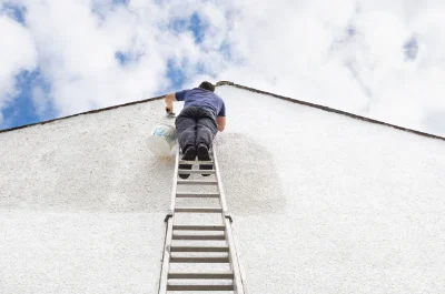 Peinture extérieure à Montravers — façades et ravalement